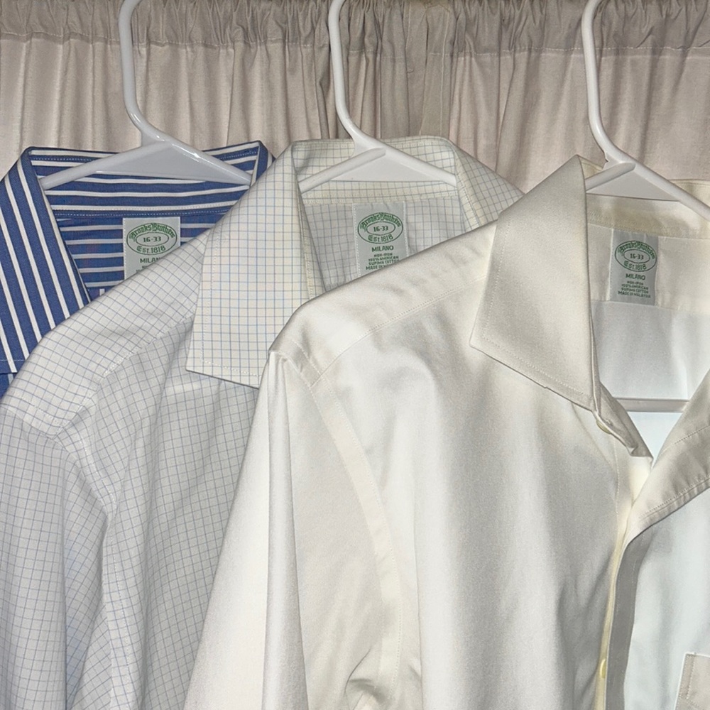 Brooks Brothers Milano Button Downs x3 - 16/33